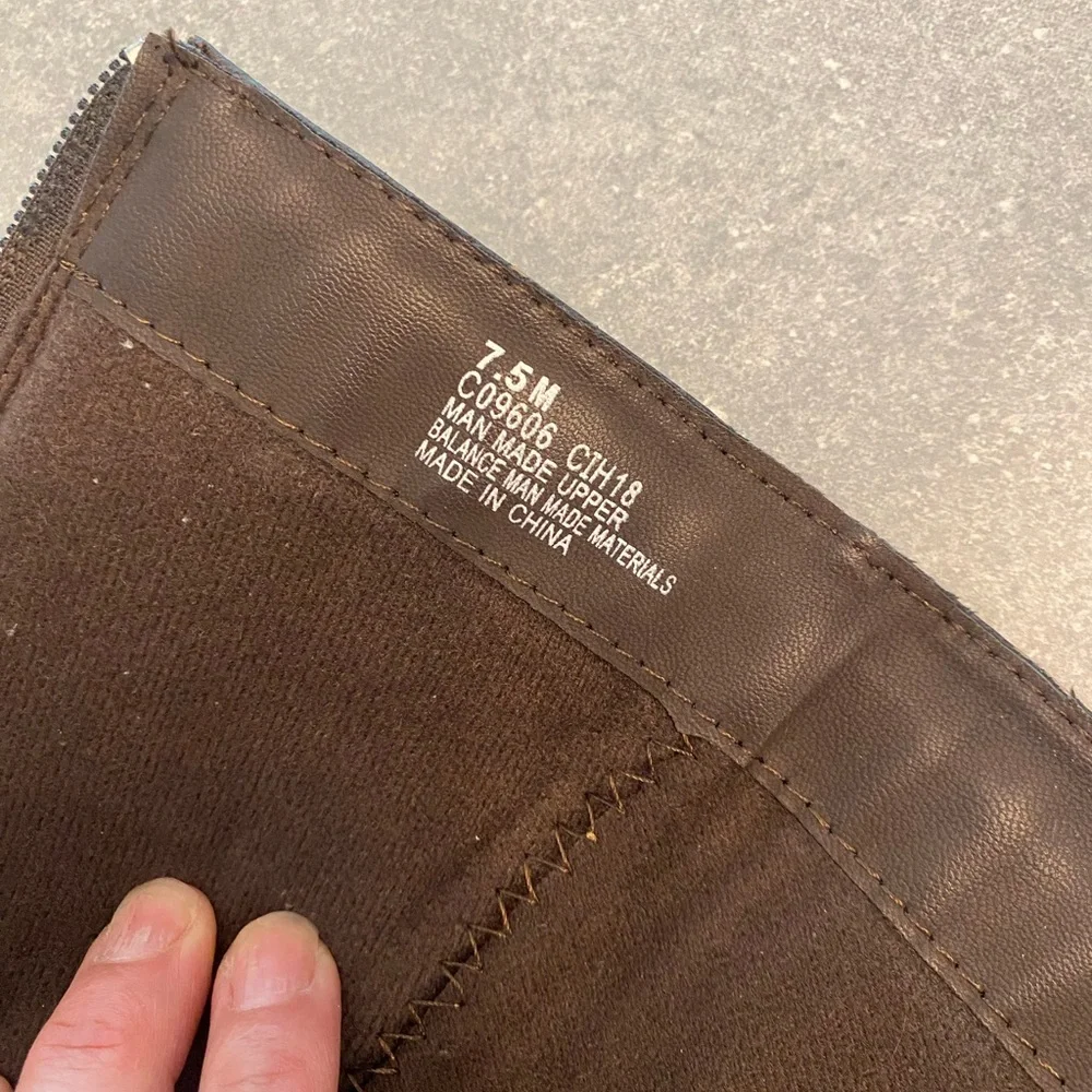 boc Brown (ish) Leather Knee-High Boots - Picture 6 of 9